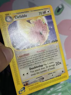 Clefable 41/165 Expedition Base 2003 Non Holo Rare E Reader Pokemon TCG Card MP - Image 4