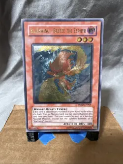 Blackwing Breeze the Zephyr TSHD-EN003 Ultimate Rare Card Near Mint NM - Image 1