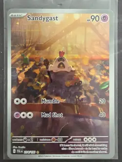 Pokemon Sandygast 213/193 PALD Rare Psychic Basic 90 HP English Card - Image 1