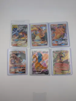 Lot of 6 Charizard Pokemon Card Collection- Promos, Full Arts, Tag Team, EX, GX - Image 1