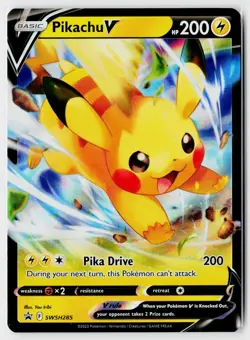SWSH: Sword & Shield Promo Cards #SWSH285 Pikachu V - Image 1