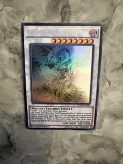 Yu-Gi-Oh Scarlight Red Dragon Archfiend 1st Ed Ghost Rare Card DOCS-EN046 NM - Image 1