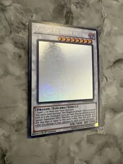Yu-Gi-Oh Scarlight Red Dragon Archfiend 1st Ed Ghost Rare Card DOCS-EN046 NM - Image 2