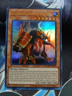 Yugioh Swordsoul Auspice Chunjun Ultra Rare MAMA-EN037 1st Ed NM - Image 1