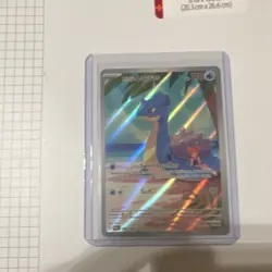 Pokemon Misty's Lapras Full Art Holo Water Card 194/182 English 2023 - Image 3