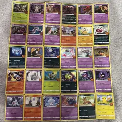 Halloween 🎃 Pokemon TCG Trick Or Trade BOOster 30 Card Complete Master Set 2022 - Image 1
