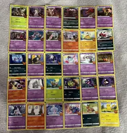 Halloween 🎃 Pokemon TCG Trick Or Trade BOOster 30 Card Complete Master Set 2022 - Image 2