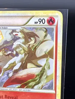 Ninetales 7/123 Holo Rare HGSS Base Set 2010 Pokemon Card LP - Image 3