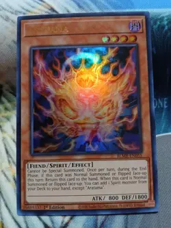 Yugioh Aratama Ultra Rare BLMR-EN055 1st Ed NM - Image 1