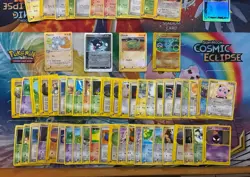 Vintage Pokemon Card Lot E Series Fire Sneasel Jigglypuff Gastly 76 Cards - Image 2