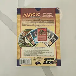 Magic The Gathering Starter Deck With CD-Rom Set Open Box VTG 2000 Theme Deck - Image 2