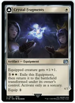 Crystal Fragments / Summon: Alexander - 0013 - Final Fantasy - MTG - NM/M - Image 1