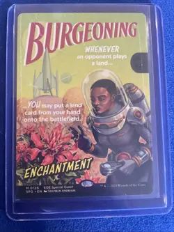 MTG Burgeoning -Foil- Showcase NM-Mint, English Special Guest Edge Of Eternities - Image 1