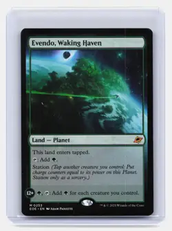 Evendo, Waking Haven Magic The Gathering Edge of Eternities #253 Mythic - Image 1