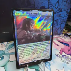 Irma, Part-Time Mutant R 0012 Surge Foil TMNT MTG NM / MINT Unplayed - Image 2
