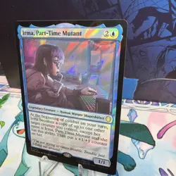 Irma, Part-Time Mutant R 0012 Surge Foil TMNT MTG NM / MINT Unplayed - Image 3