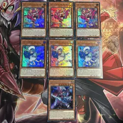 Yugioh! Live/Evil Zwilling Set - 7 Karten - 3x Ki-Sikil, 3x Lil-La - 1. Auflage - Image 1