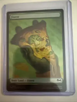 MTG: Teenage Mutant Ninja Turtles - Forest #314 - Surge Foil - Image 4