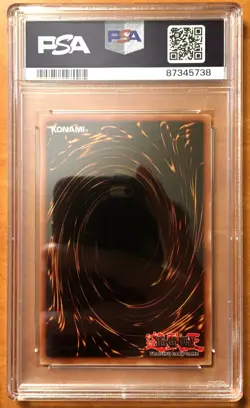 Yugioh Flame Swordsman 1st Edition 2002 Legend of Blue-Eyes Super Rare - PSA 10 - Image 2