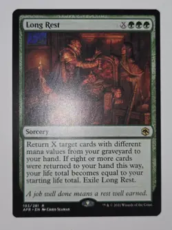 MTG Long Rest AFR 193/281 Regular Rare - Image 2