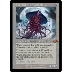 Emrakul, The World Anew (retro Frame) M/NM Magic MTG Modern Horizons 3 - Image 1