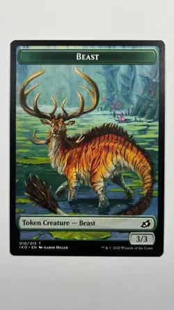 MTG Ikoria Lair of Behemoths Beast Token 010/013 Magic the Gathering - Image 1