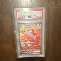 Pokemon Latias ex 239/191 Surging Sparks Illustration Rare Holo PSA 10 210 HP - Image 1