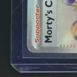 2024 POKEMON TEMPORAL FORCE #211/162 MORTYS CONVICTION SPECIAL ILLUSTRATION RARE - Image 4