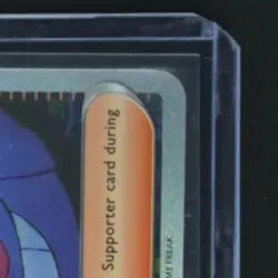 2024 POKEMON TEMPORAL FORCE #211/162 MORTYS CONVICTION SPECIAL ILLUSTRATION RARE - Image 5