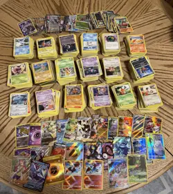 Lot Of 1900+ Pokemon Cards Mid Era Mid Era Vintage Bulk LP Full Art Lot Platinum - Image 1