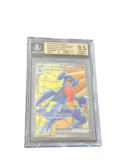 2025 Pokemon SV Black Star Promos SVP EN Cynthia's Garchomp ex #204 BGS 9.5 - Image 1