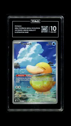 Psyduck - 226/217 - Ascended Heroes - Pokemon Card - TAG 10 Gem Mint - Image 1