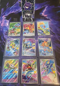 MINT *First Partner ILLUSTRATION COLLECTION* 9 CARD SET *Series 1* Pokemon - Image 3