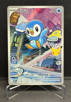 Piplup MEP 042 -First Partner IR Promo 30th Anniversary Pokemon TCG - Image 1