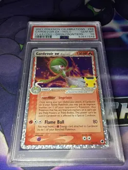 2021 Pokemon Celebrations Gardevoir EX 93/101 Classic Collection PSA 10 - Image 1