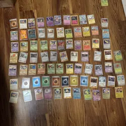 Lot Pokemon Cards Holo, Vintage, Mid Era, Modern - Image 1