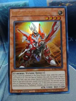Yugioh Mathmech Sigma Ultra Rare BLMR-EN060 1st Ed NM - Image 1