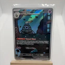 2024 Pokemon Shrouded Fable Dusclops Illustration Rare #069/064 - Image 1