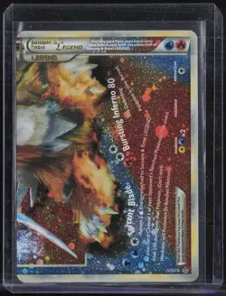 2010 Pokemon Legend Unleashed Bottom #95 Suicune & Entei - Image 1