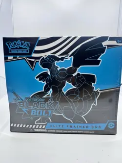 Pokemon TCG Scarlet & Violet Black Bolt Elite Trainer Box [Brand New, Sealed] - Image 1
