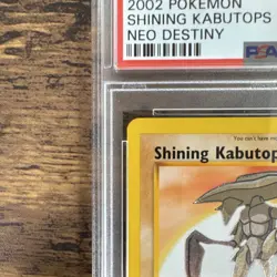 Pokemon Shining Kabutops Neo Destiny Secret Rare Holo PSA 10 - Image 2