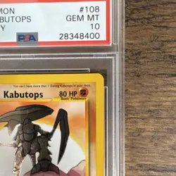 Pokemon Shining Kabutops Neo Destiny Secret Rare Holo PSA 10 - Image 3