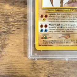 Pokemon Shining Kabutops Neo Destiny Secret Rare Holo PSA 10 - Image 4