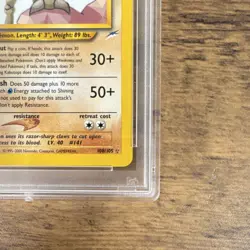 Pokemon Shining Kabutops Neo Destiny Secret Rare Holo PSA 10 - Image 5