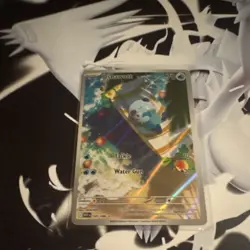 Pokemon Oshawott Illustration Rare Holo 105/086 Sv: White Flare 70 HP English - Image 1
