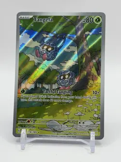 Pokemon TCG - Tangela - 178/165 - Scarlet And Violet 151 - Illustration Rare - Image 1
