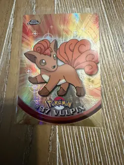 2000 Pokemon Topps Chrome Vulpix SPECTRA! - Image 1