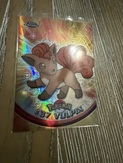 2000 Pokemon Topps Chrome Vulpix SPECTRA! - Image 2