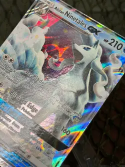 ALOLAN NINETALES GX ~ Pokemon TCG: Sun & Moon GUARDIANS RISING - Image 3