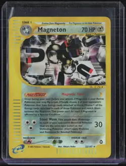 2002 Pokemon Aquapolis #22 Magneton - Image 1